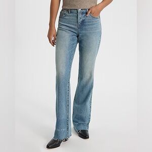 Express Light Blue Flare Jeans